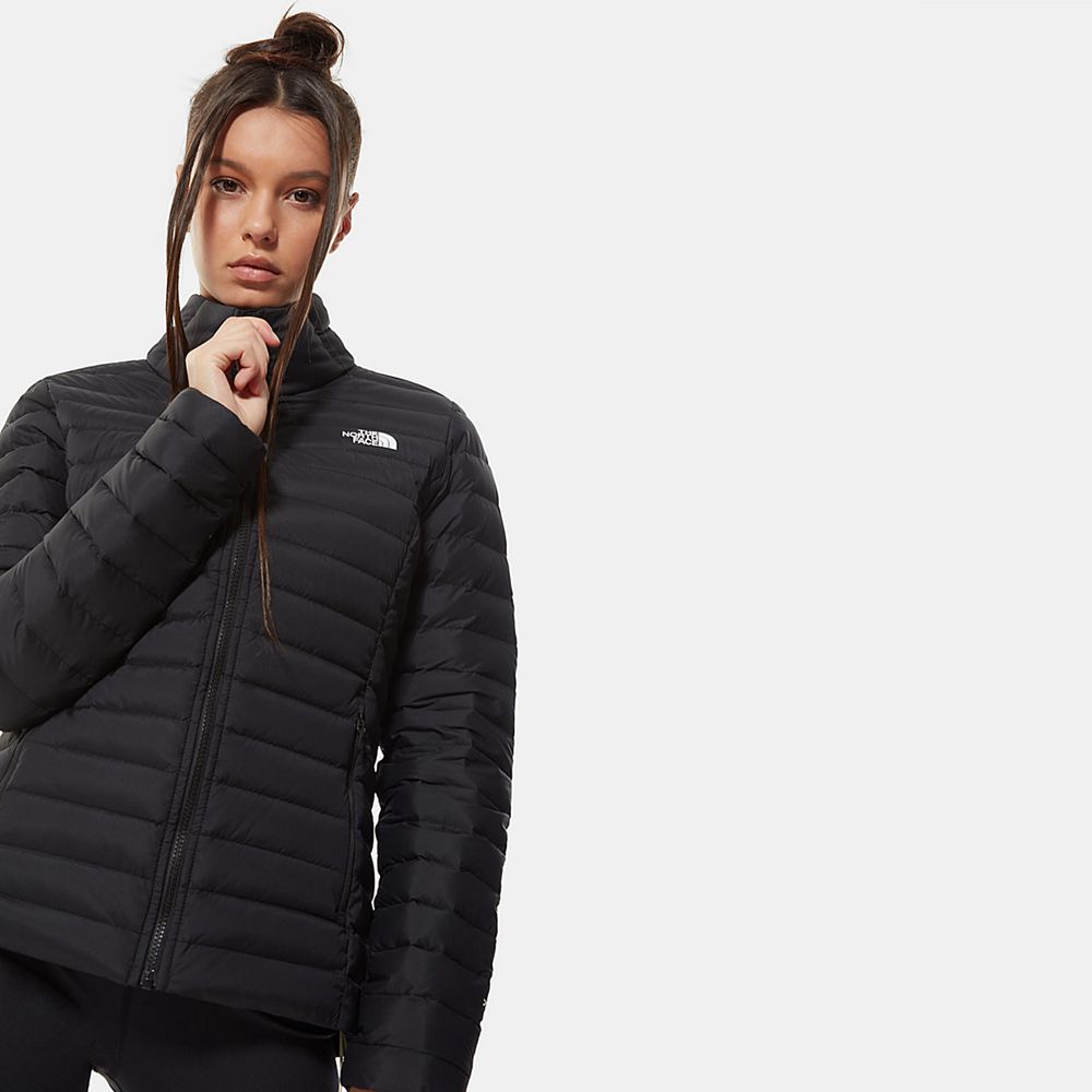 The North Face Winter Jacket Womens Australia - The North Face Stretch Black Hiking (ANV-760123)